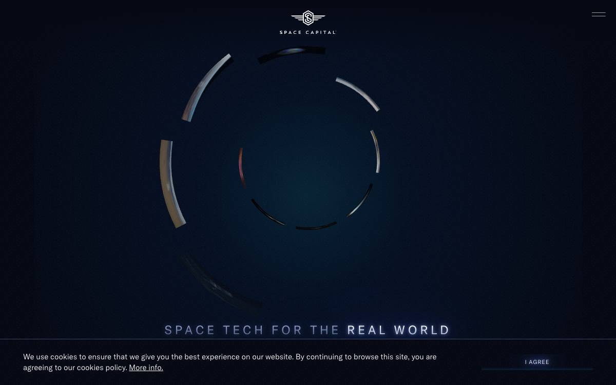 Space Capital website preview