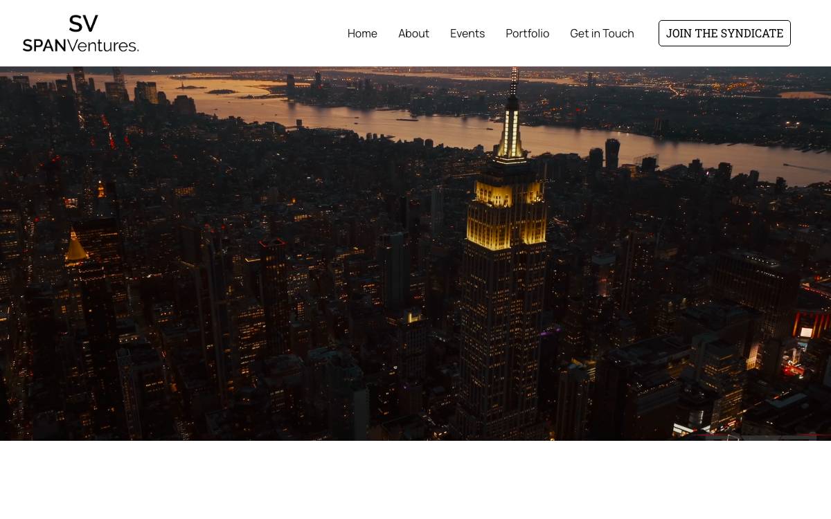 SPANVentures website preview