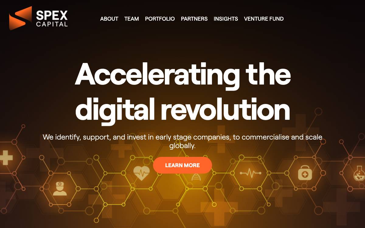 Spex Capital website preview