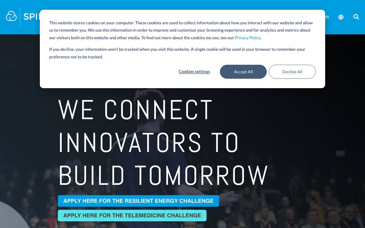 SpinLab website preview