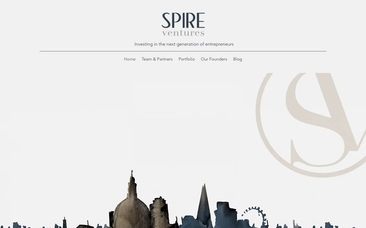 Spire Ventures website preview