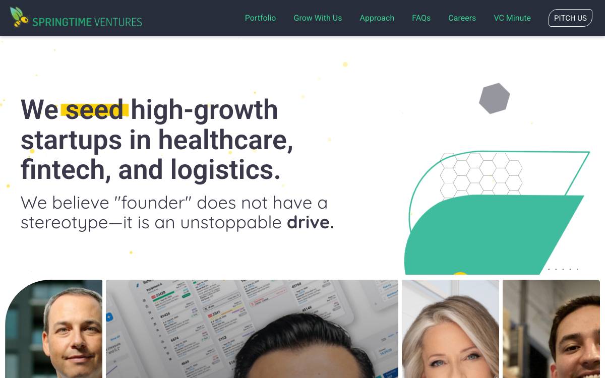 SpringTime Ventures website preview