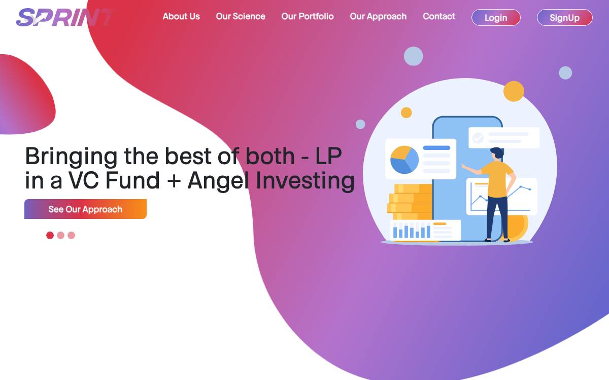 Sprint Vc website preview