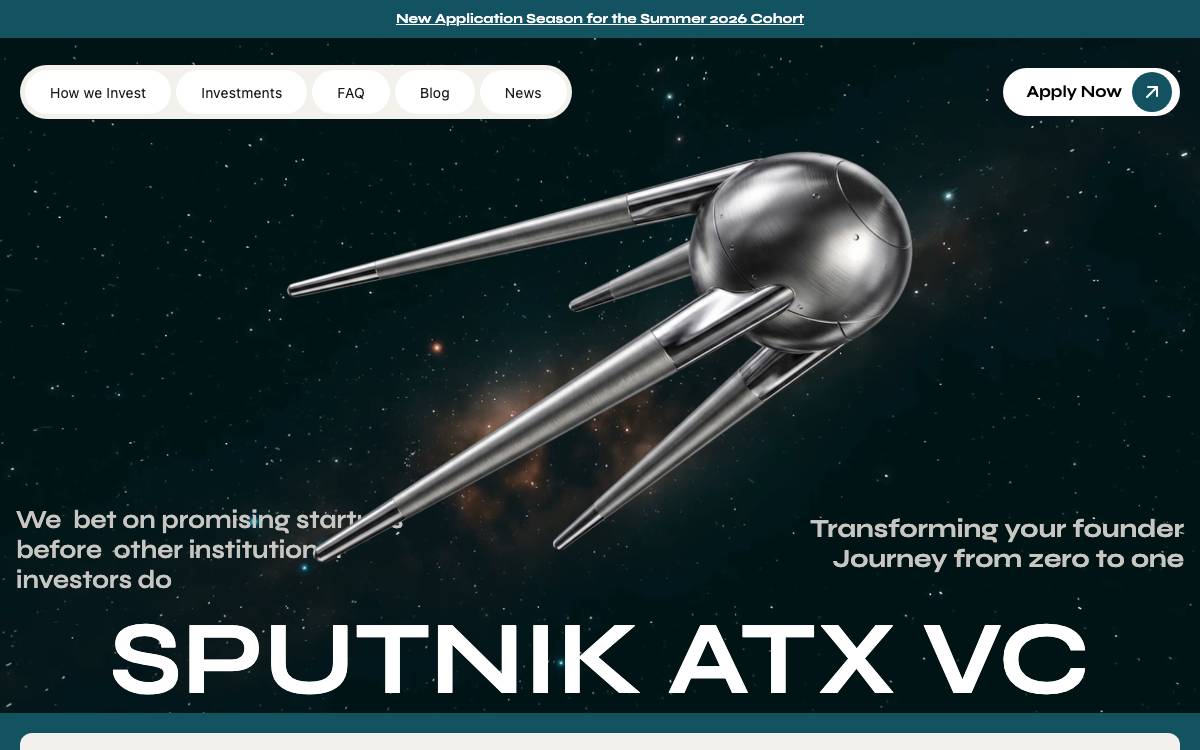 Sputnik ATX website preview