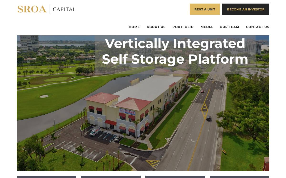 SROA website preview