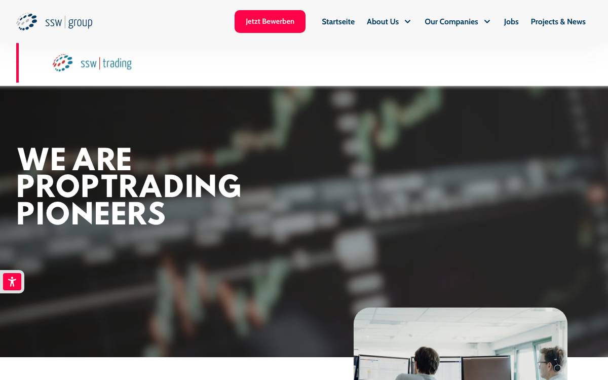 SSW Group website preview