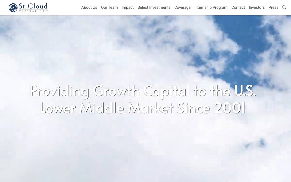 St. Cloud Capital website preview