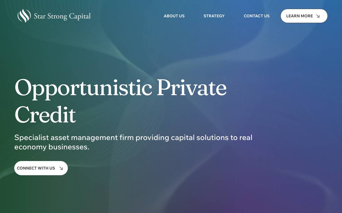 Star Strong Capital website preview