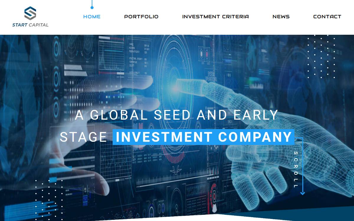 Start Capital website preview