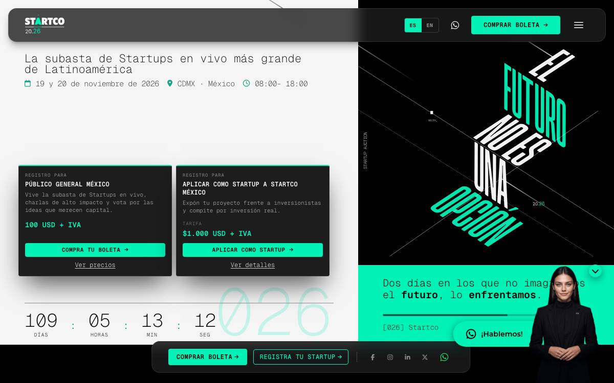 StartCo website preview