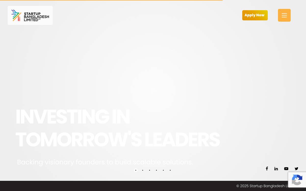Startup Bangladesh website preview