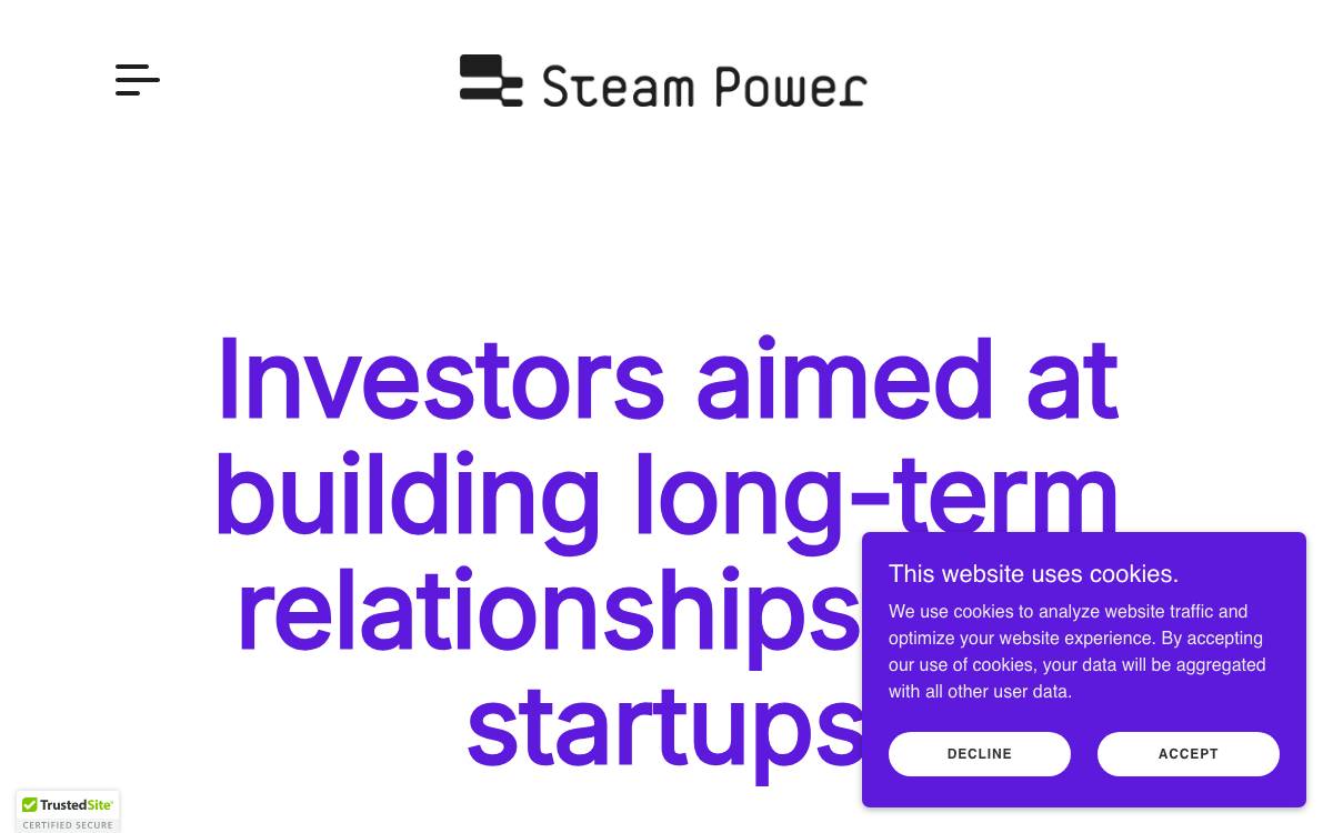 Steam Power Investments Ltd website preview