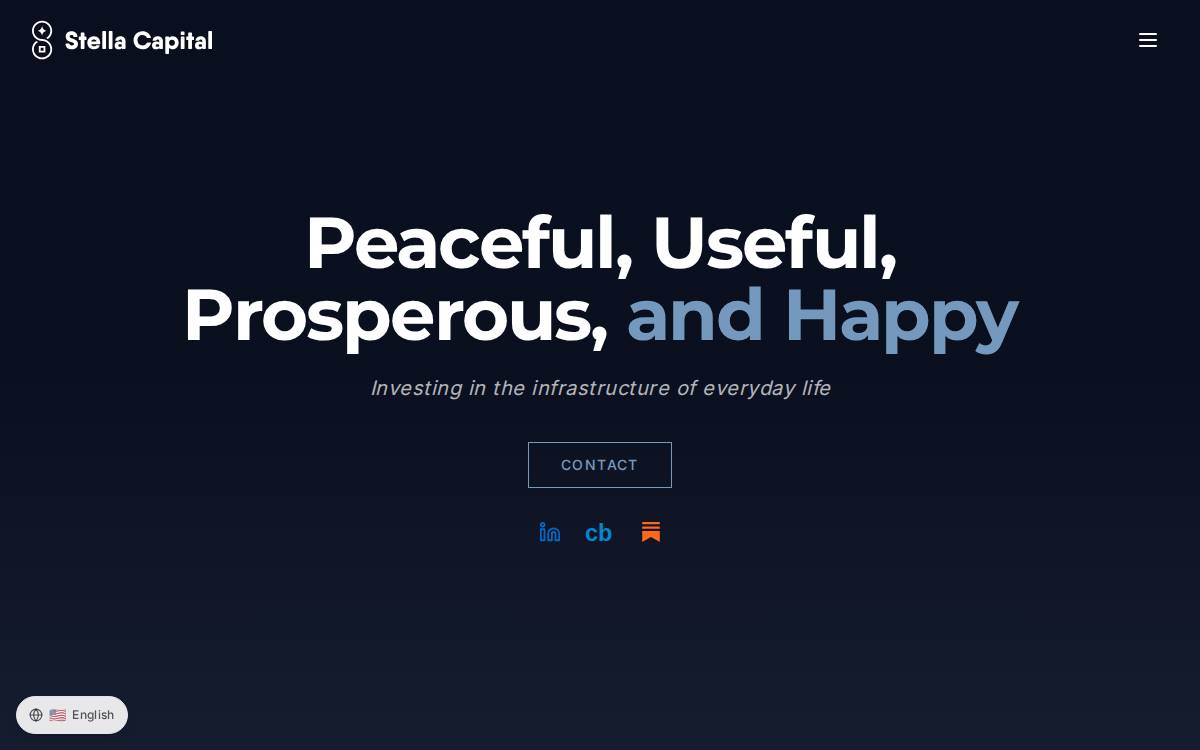 Stella Capital website preview