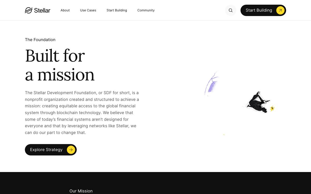Stellar Development Foundation website preview