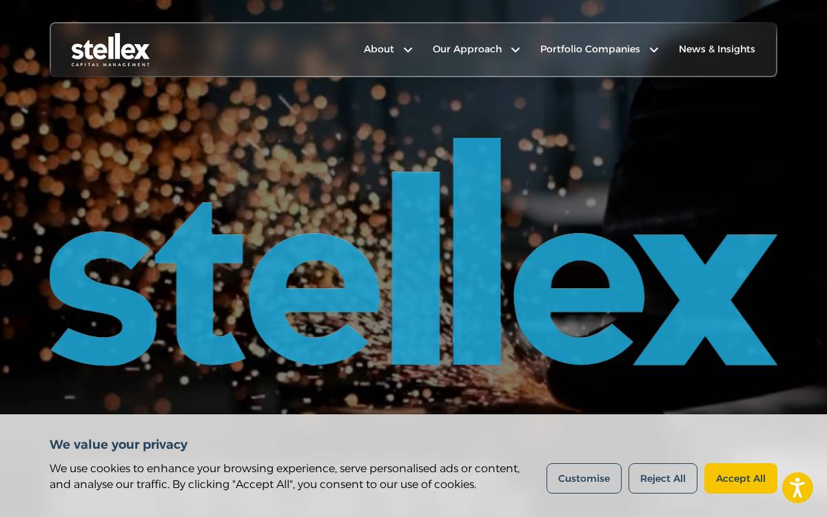 Stellex Capital Management website preview