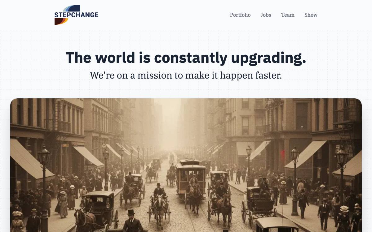 Stepchange website preview