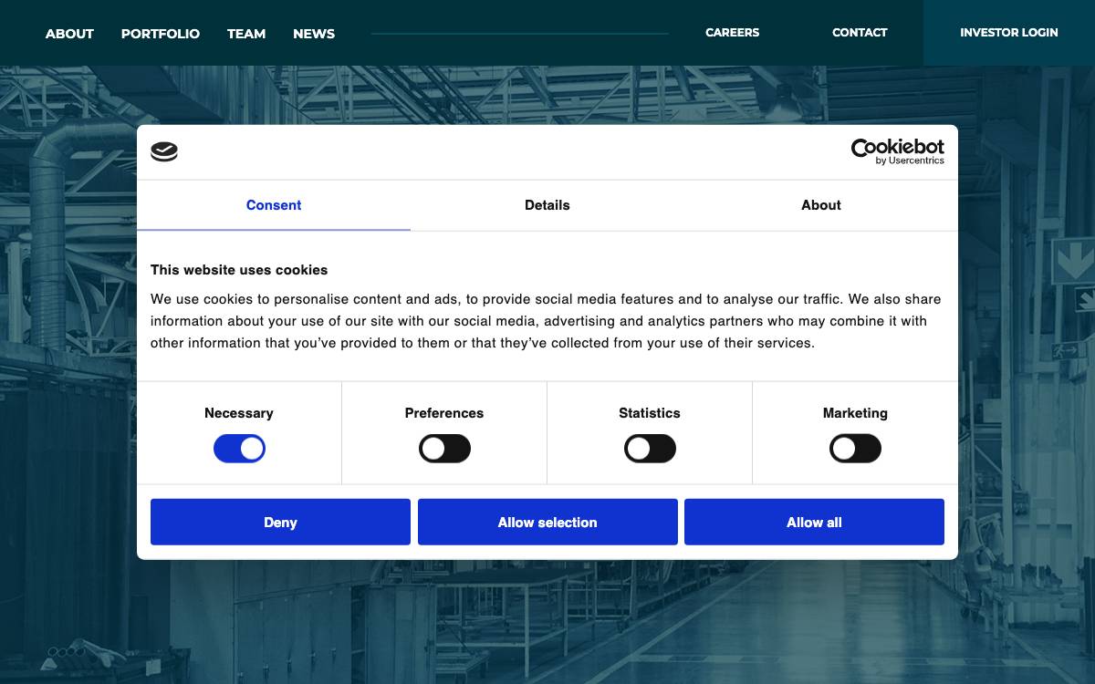 Sterling Group website preview