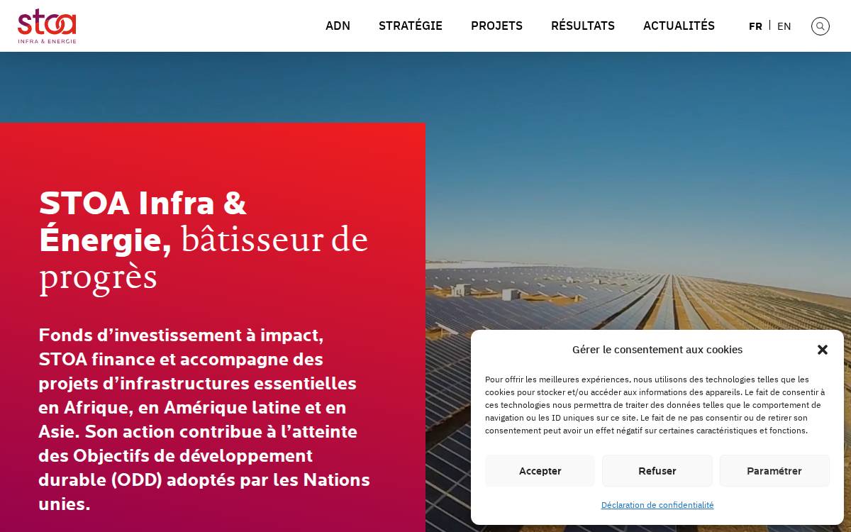 STOA website preview