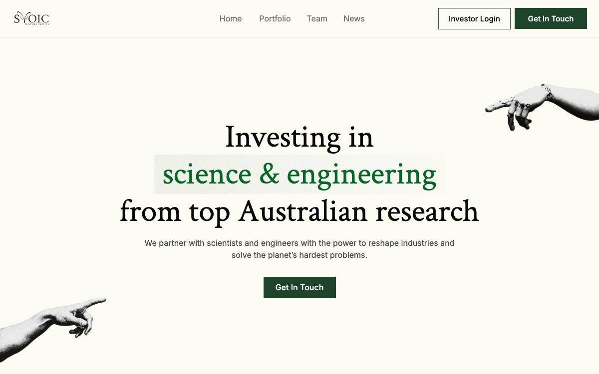 Stoic VC website preview