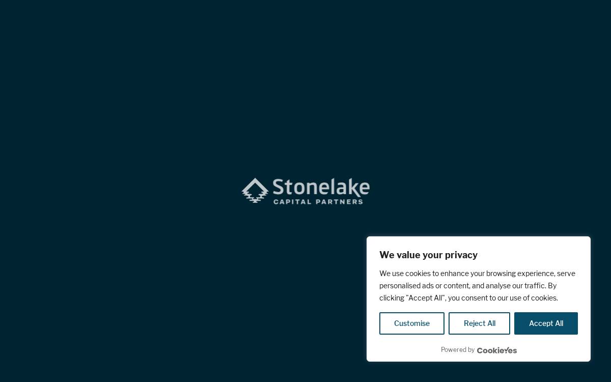 Stonelake Capital Partners website preview