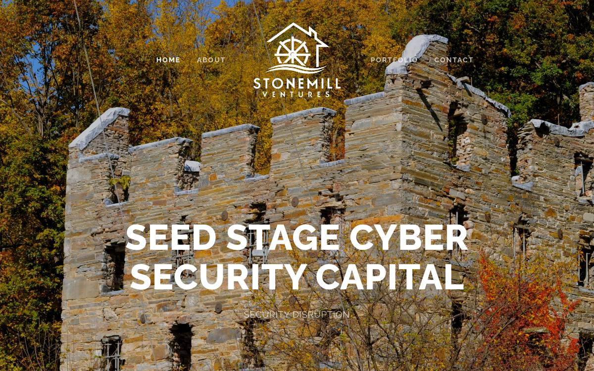 StoneMill Ventures website preview