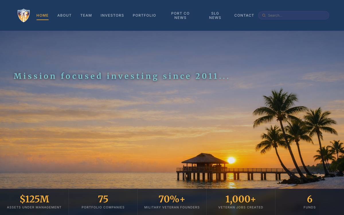 STONY LONESOME CAPITAL website preview