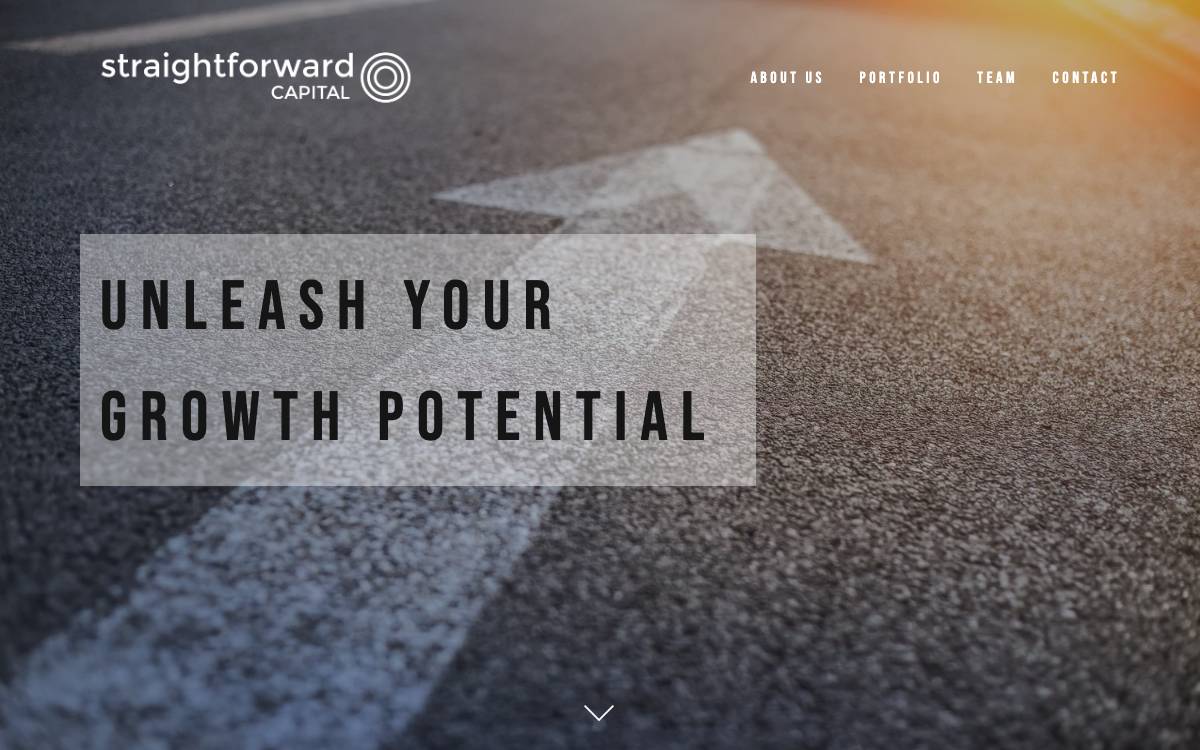 Straightforward Capital Management Oy website preview