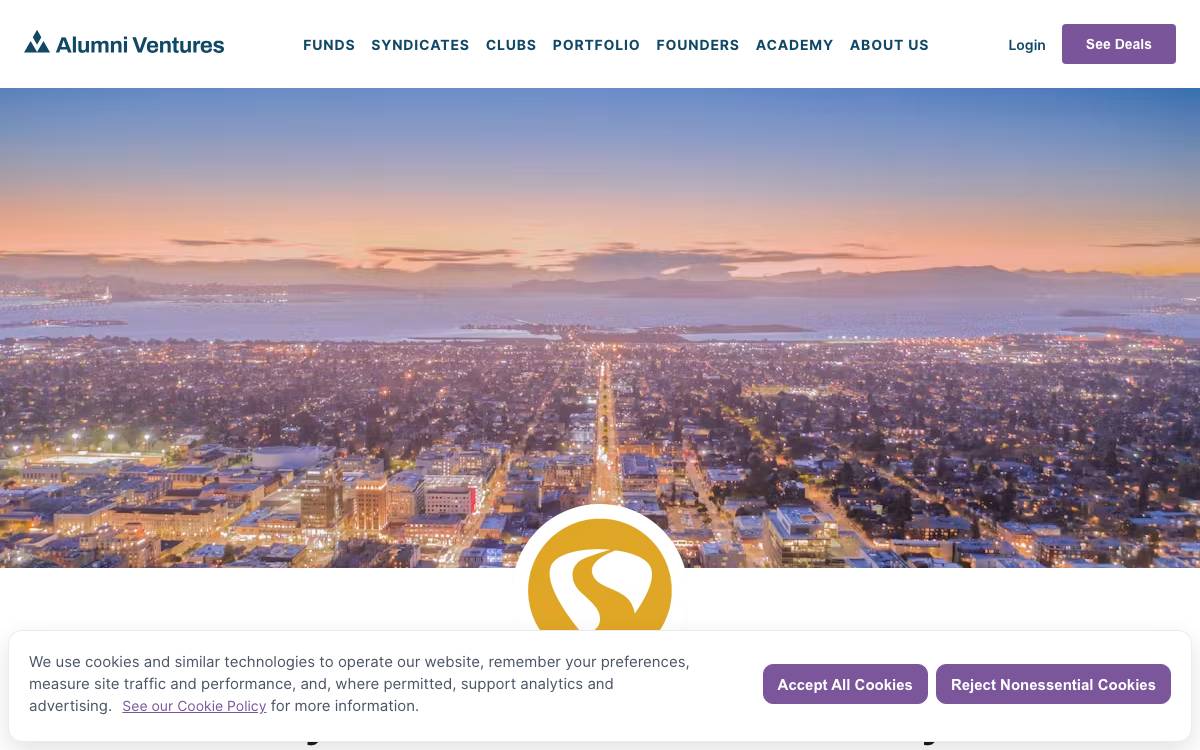 Strawberry Creek Ventures website preview