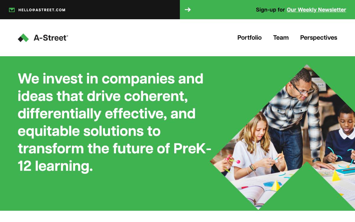 Street Ventures website preview