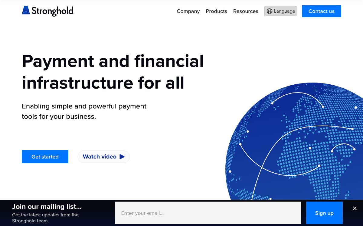 Stronghold website preview