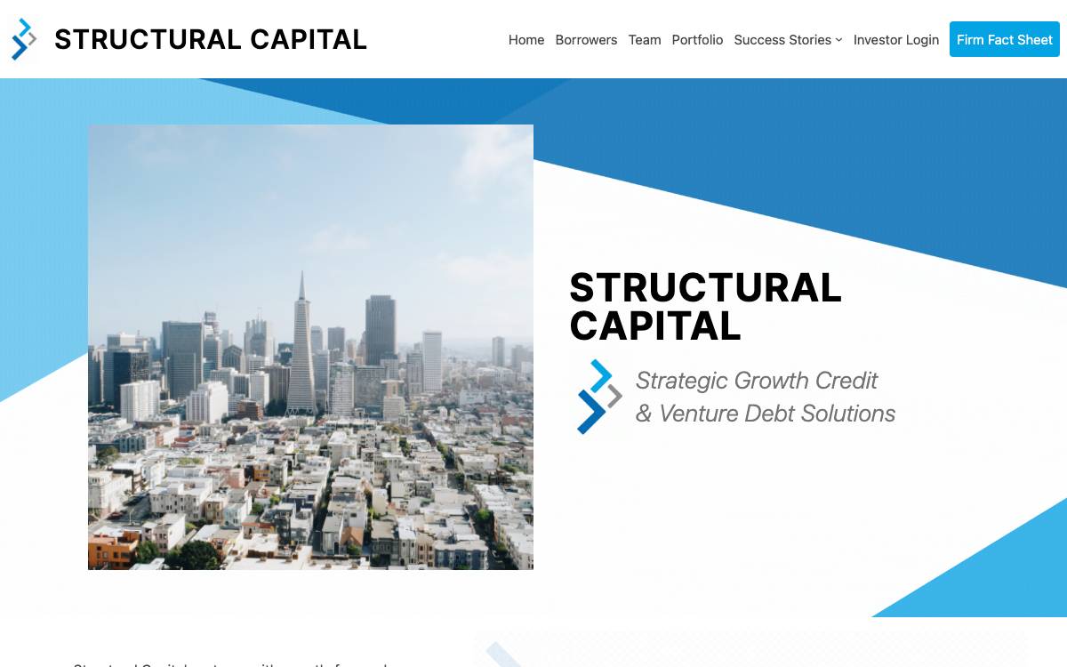 Structural Capital website preview