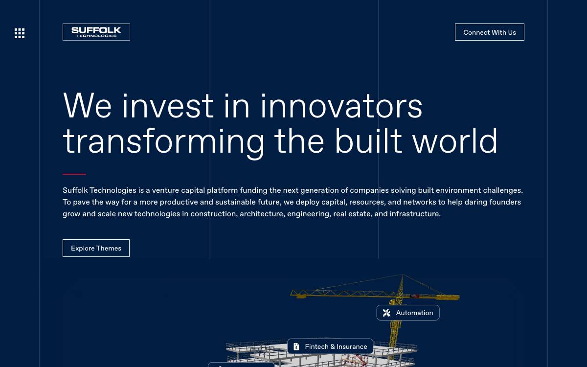 Suffolk Technologies website preview