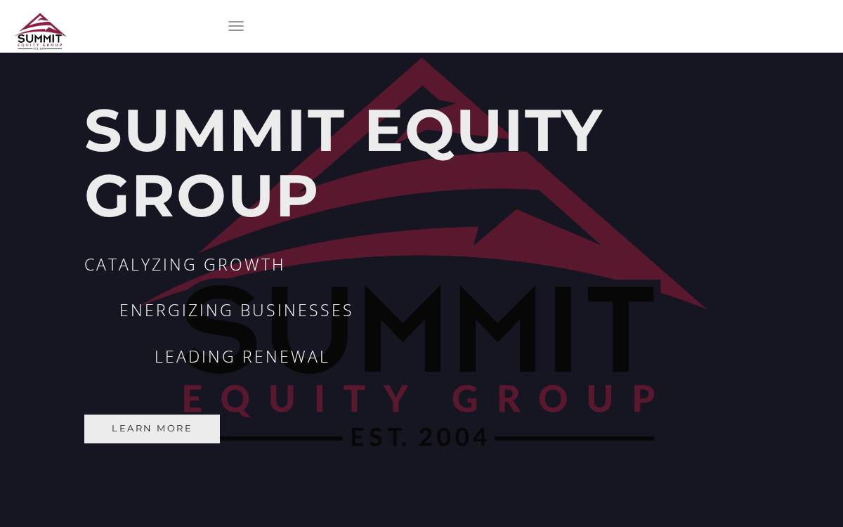 Summit Equity Group website preview