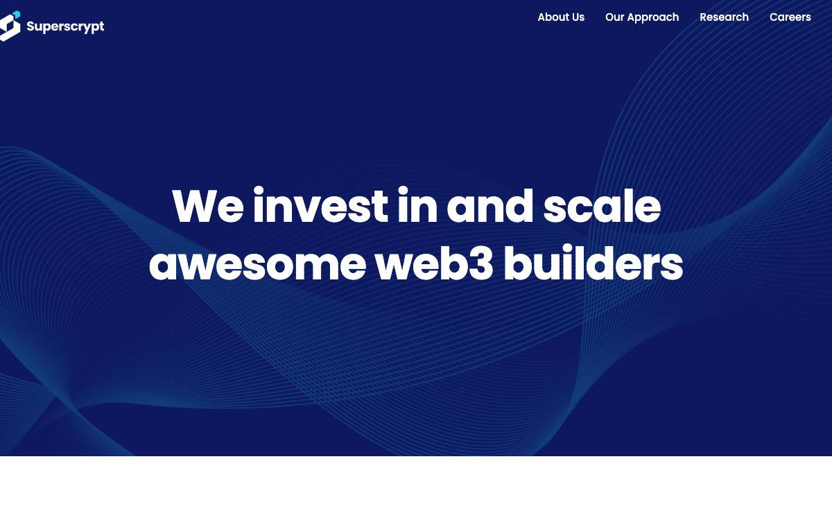 Superscrypt website preview