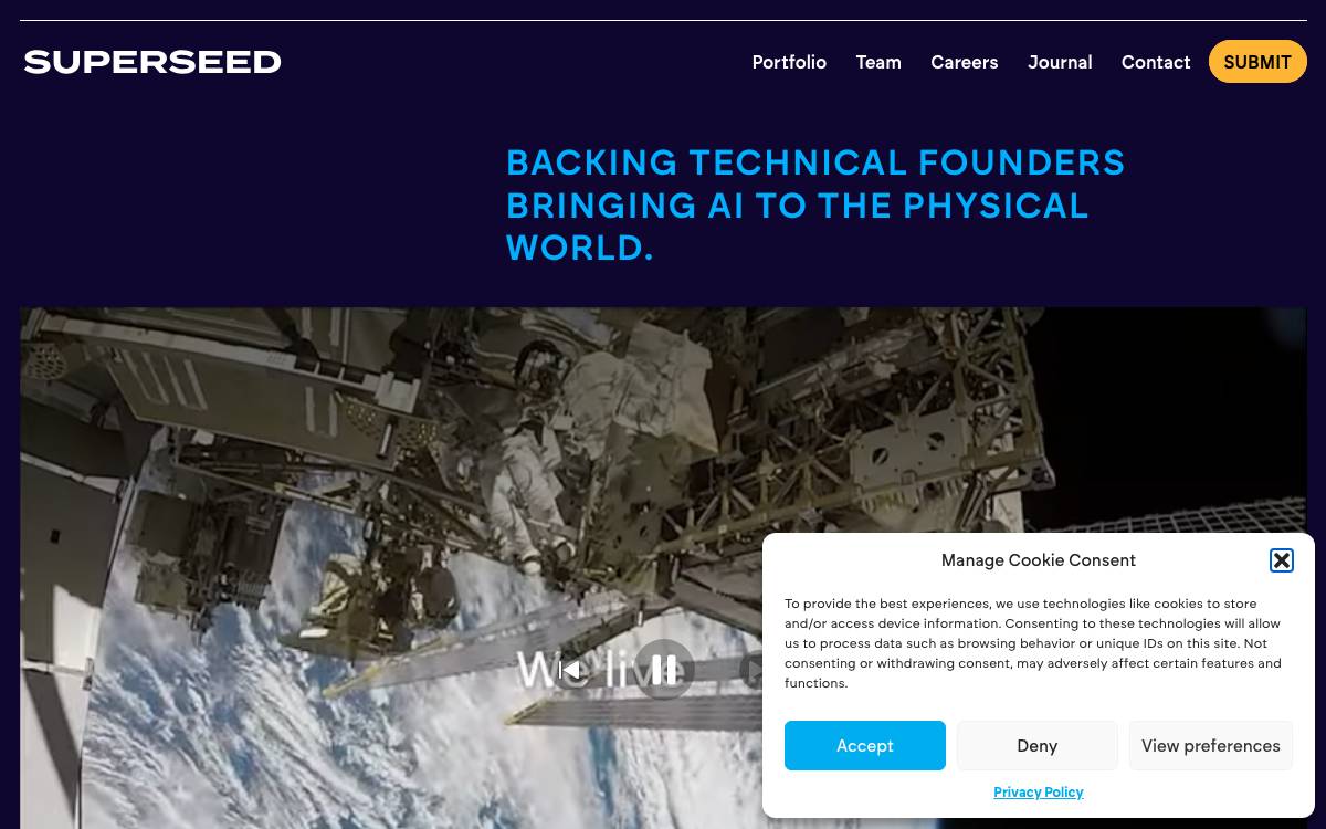 SuperSeed website preview