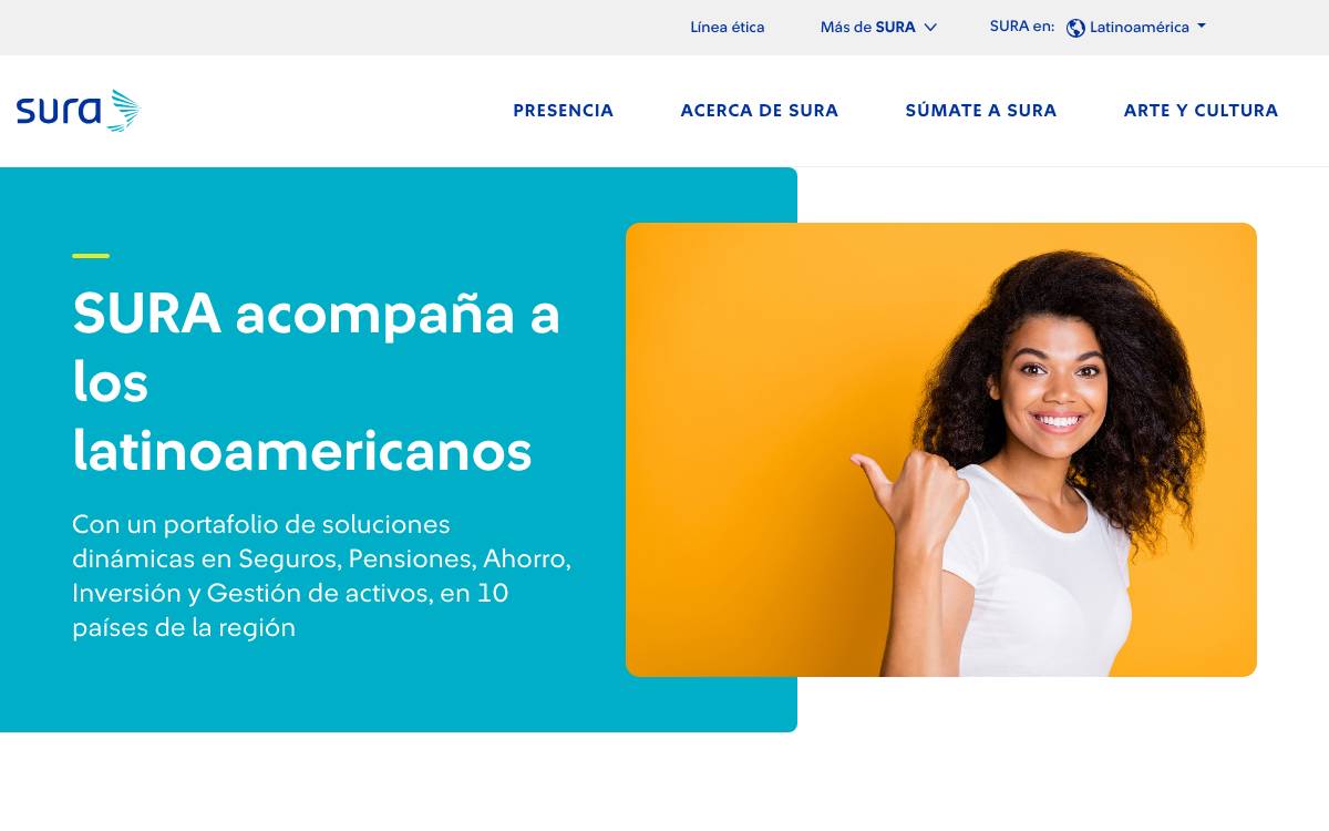 SURA Biociencias Accelerator website preview