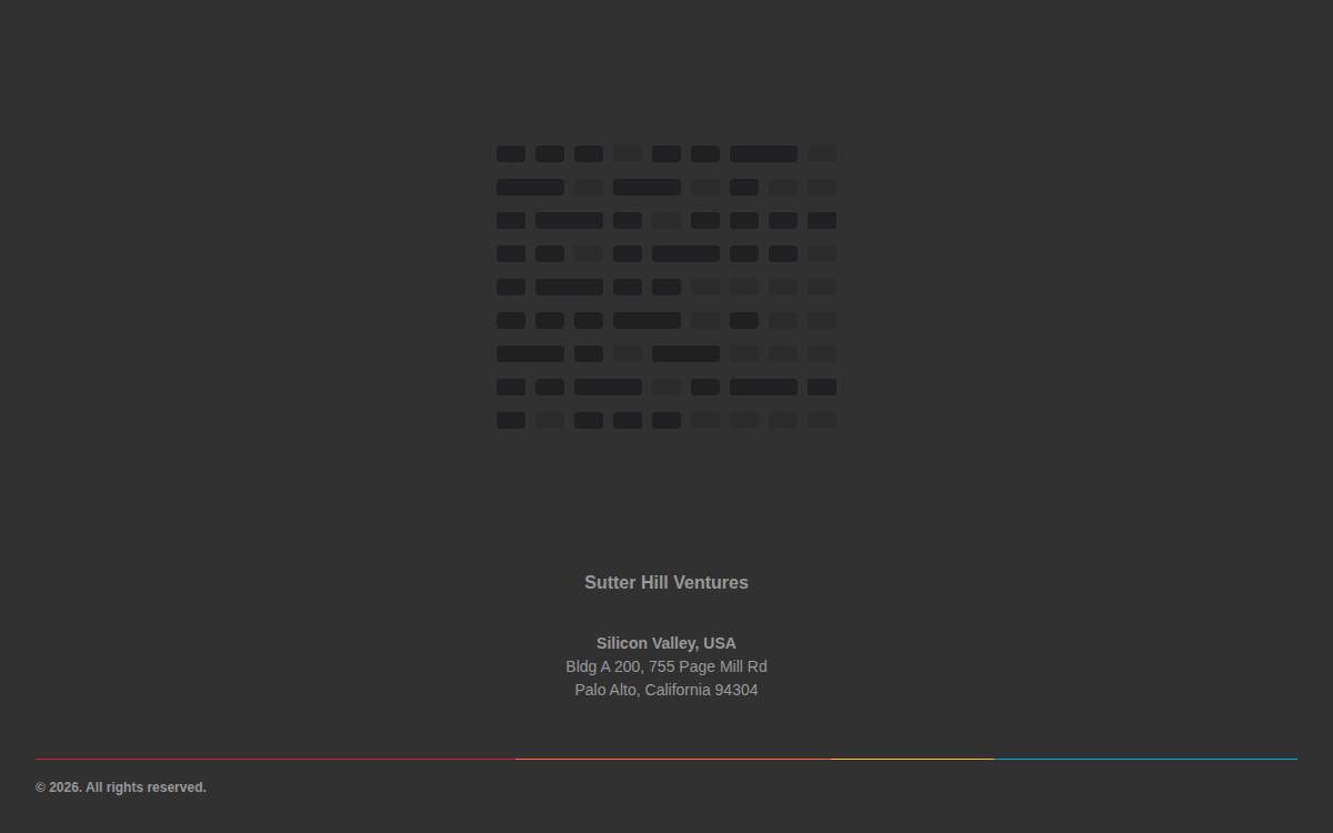 Sutter Hill Ventures website preview