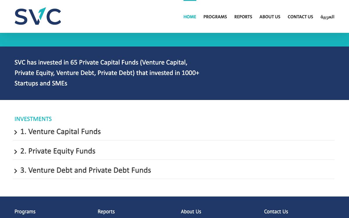 SVC website preview