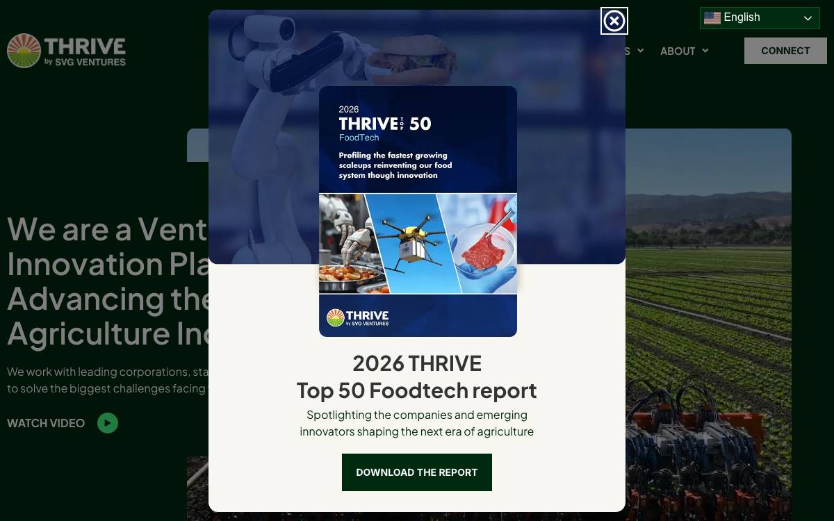 SVG Ventures | THRIVE website preview