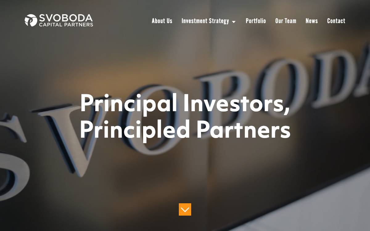 Svoboda Capital Partners website preview