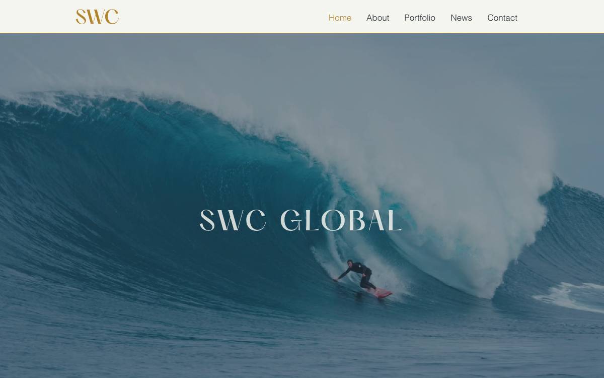 SWC Global website preview