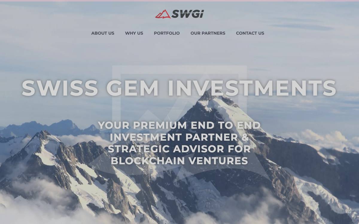 SWGI Ventures (SWISS GEM INVESTMENTS) website preview