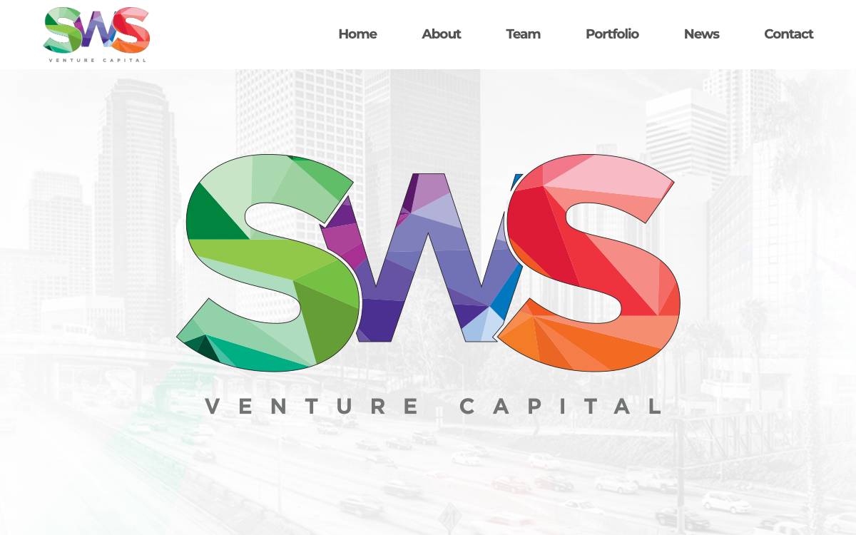 SWS Venture Capital website preview