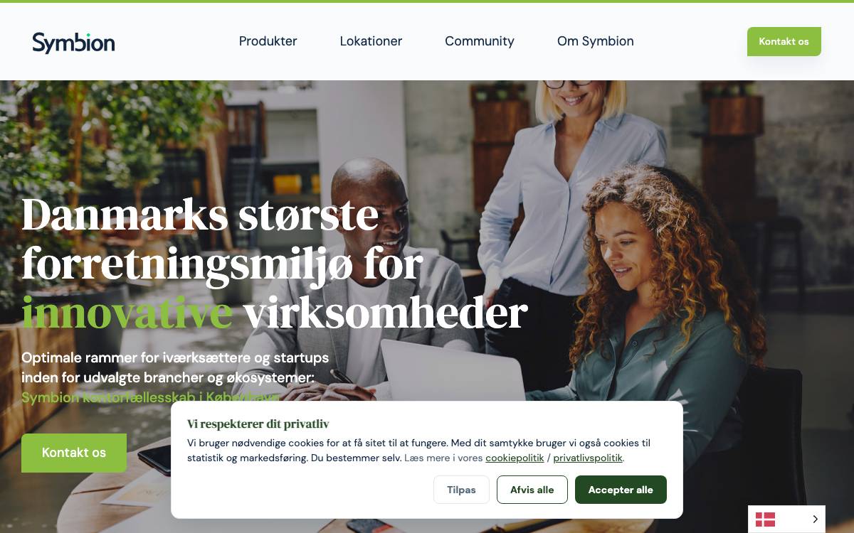 Symbion website preview