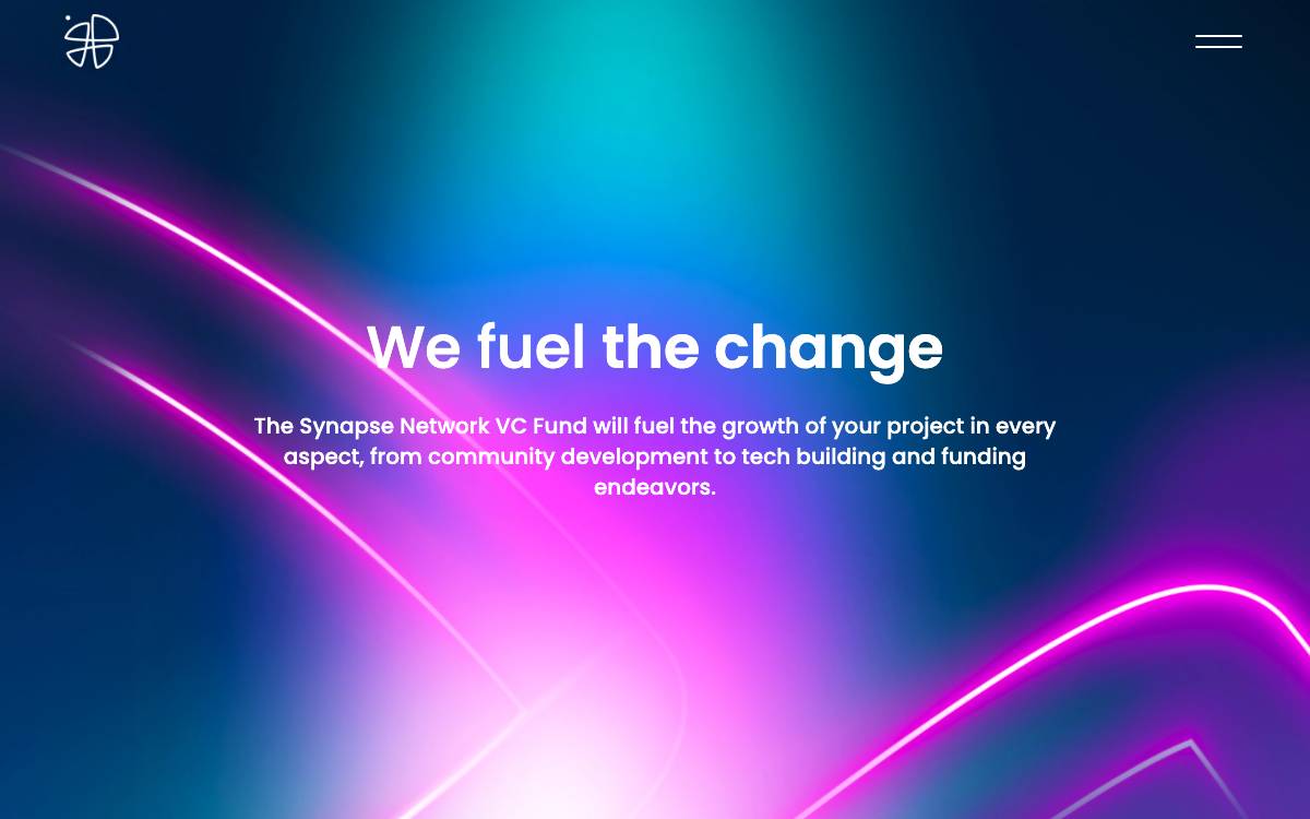 Synapse Ventures website preview