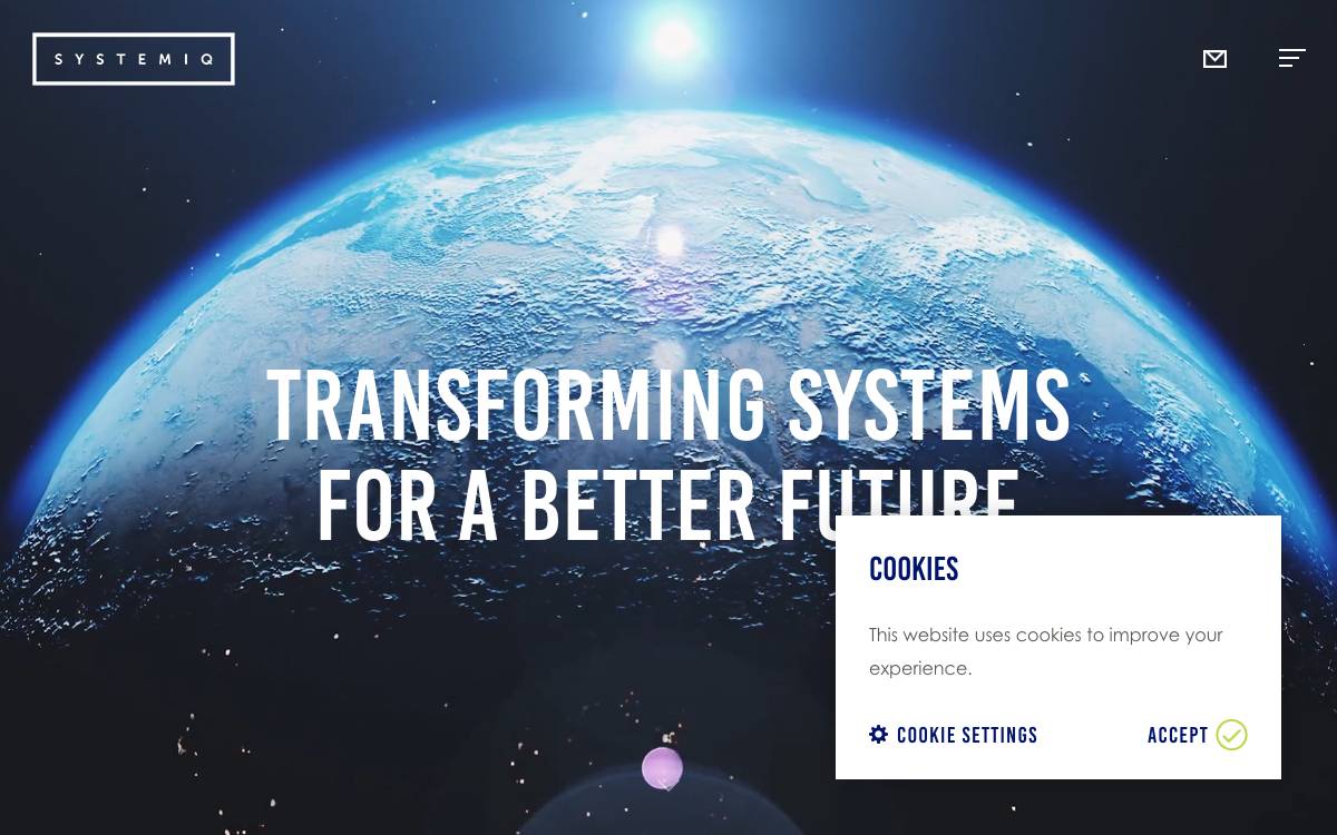 SYSTEMIQ website preview