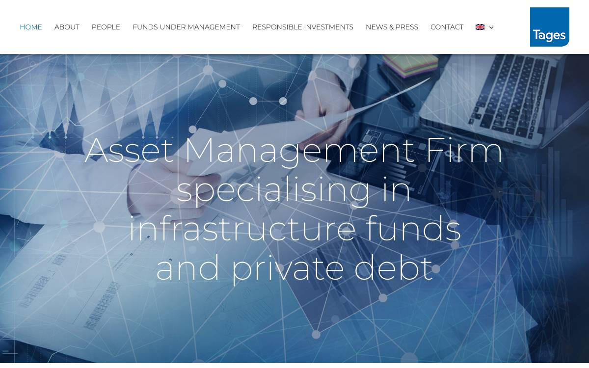 Tages Capital SGR S.p.A. website preview