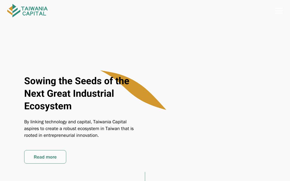 Taiwania Capital website preview