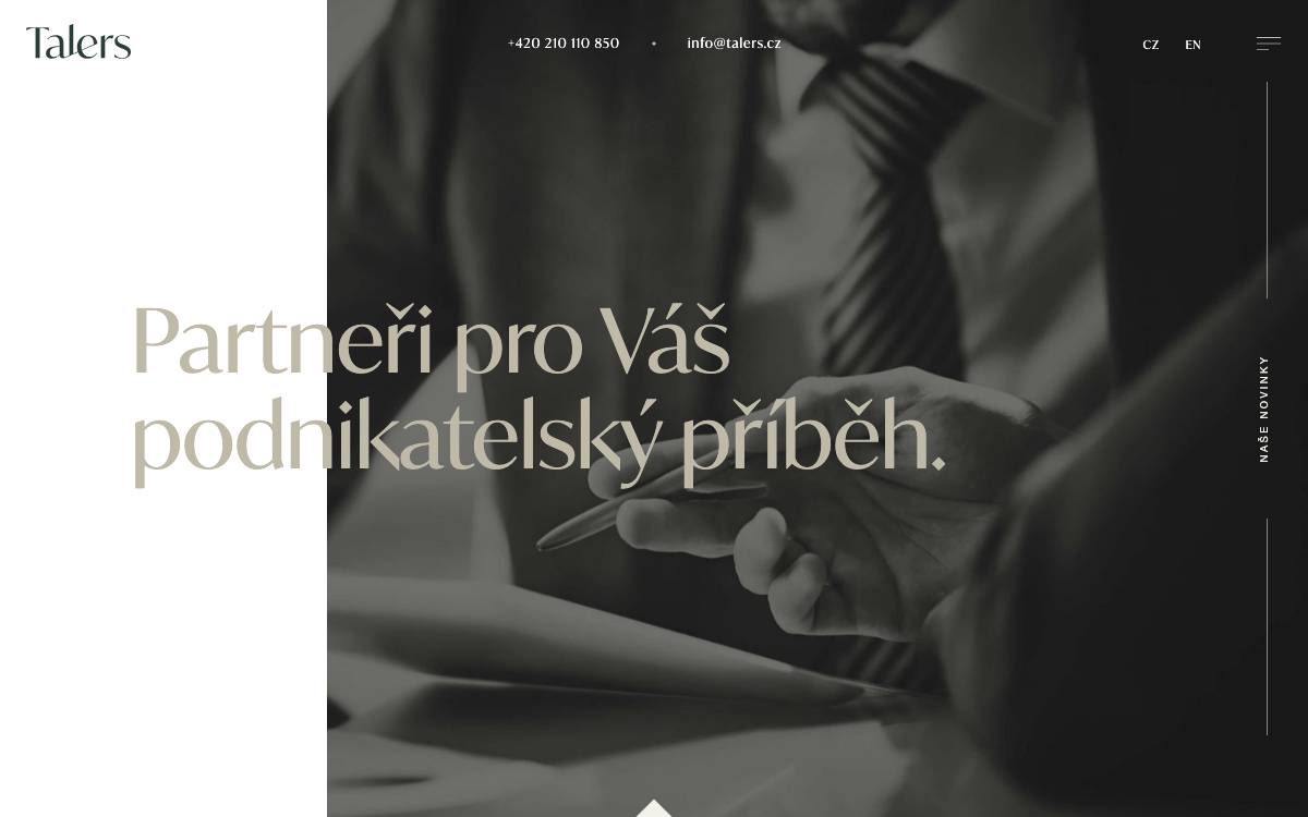 Talers website preview