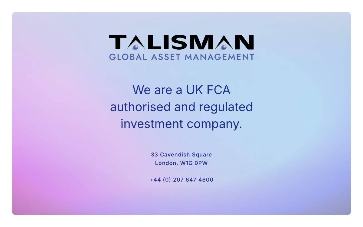 Talisman Global Asset Management website preview